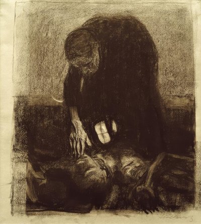 Käthe Kollwitz, Schlachtfeld von Käthe Kollwitz